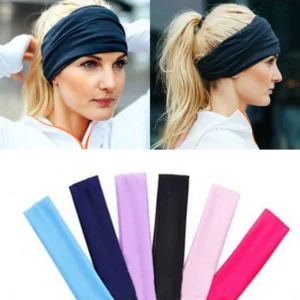 2021 Newest Arrival Women Men NonSlip Sport Sweat Sweatband Headband Yoga Gym Stretch Head Band Hair