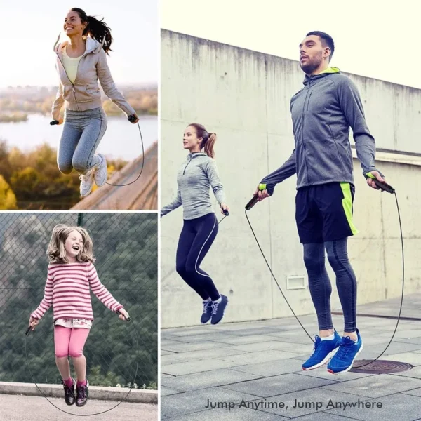 Professional Skipping Jump Rope Student Sports Skipping Rope Rapid Speed Jumping Rope Gym Fitness Home Exercise Slim Body - Image 3