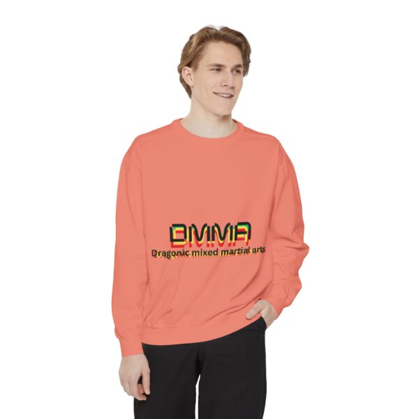 DMMA Dragon Unisex Garment-Dyed Sweatshirt - Image 7