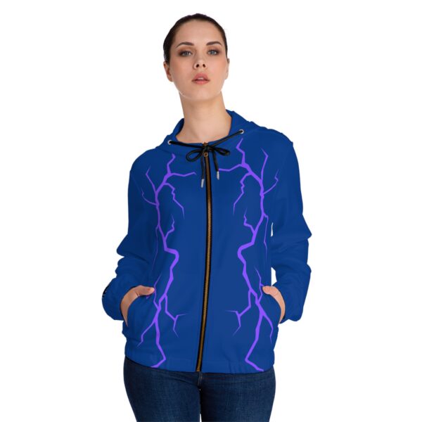 Women’s DMMA Full-Zip Hoodie (AOP) - Image 7