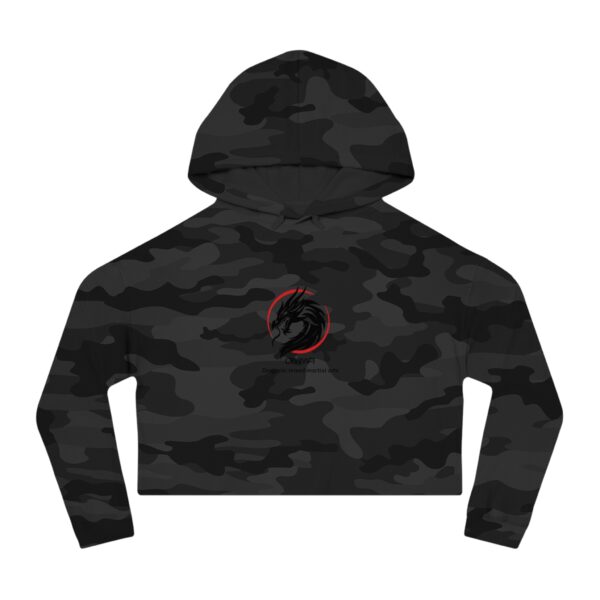 Women’s DMMA Cropped Hooded Sweatshirt - Image 19