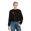 Women's DMMA Cropped Fleece Pullover - Image 4