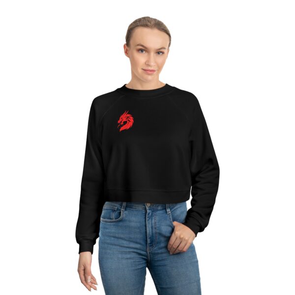 Women's DMMA Cropped Fleece Pullover - Image 4