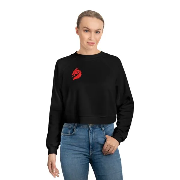 Women's DMMA Cropped Fleece Pullover - Image 4