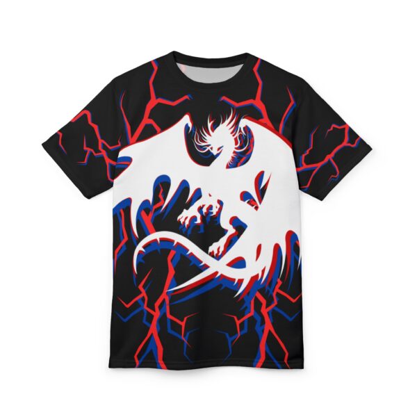 Unisex DMMA Cut & Sew Tee (AOP) - Image 6