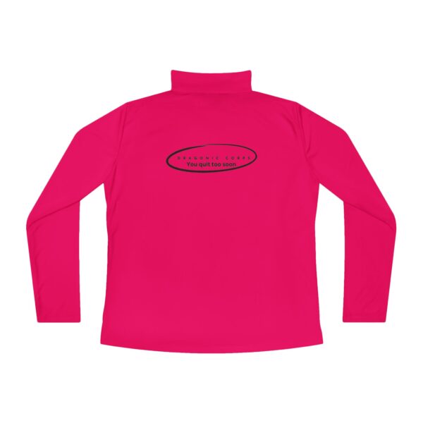 Ladies Quarter-Zip YQTS Pullover - Image 20