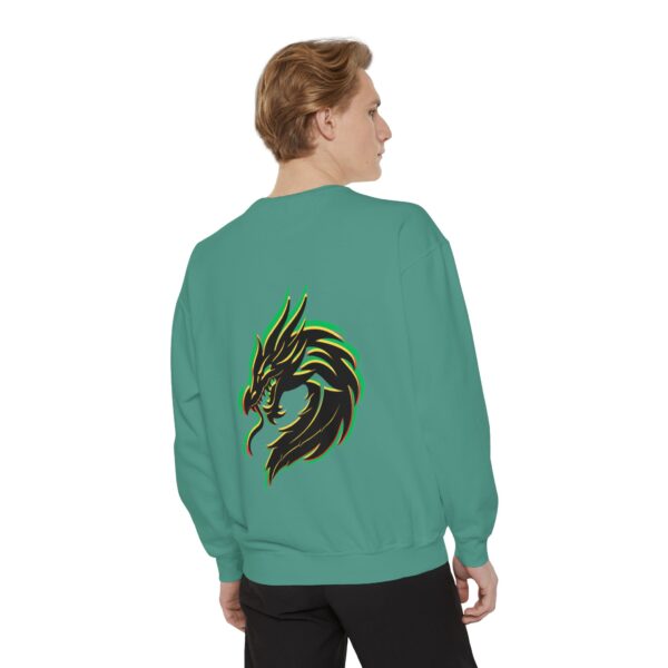 DMMA Dragon Unisex Garment-Dyed Sweatshirt - Image 28