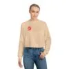 Women's DMMA Cropped Fleece Pullover - Image 11