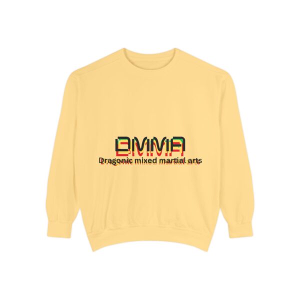DMMA Dragon Unisex Garment-Dyed Sweatshirt - Image 9