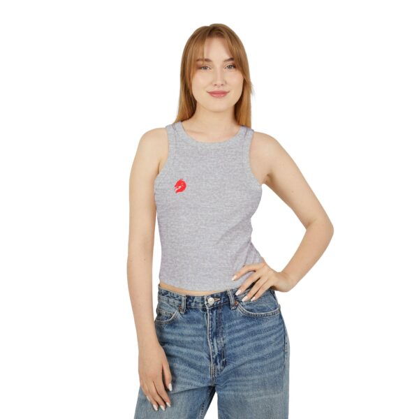 Women's DMMA Micro Rib Racer Tank Top - Image 20