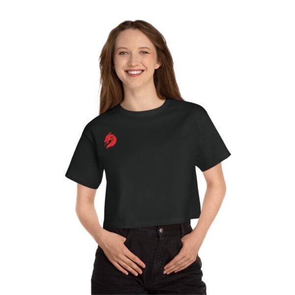 Champion DMMA Women's Heritage Cropped T-Shirt - Image 6