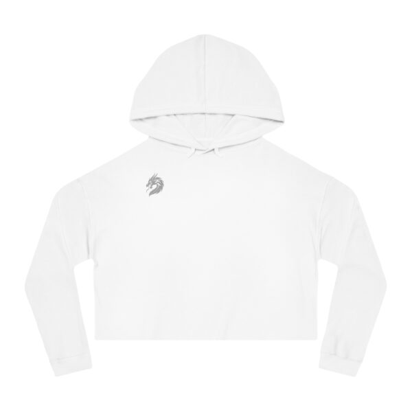 Women’s DMMA Cropped Hooded Sweatshirt - Image 2
