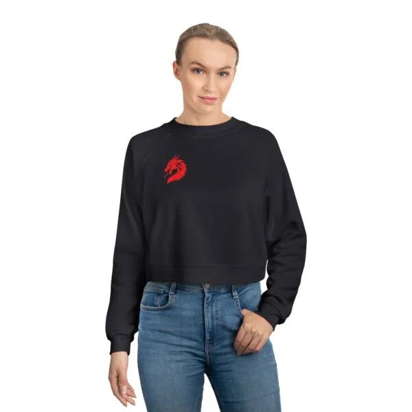 Women's DMMA Cropped Fleece Pullover - Image 19
