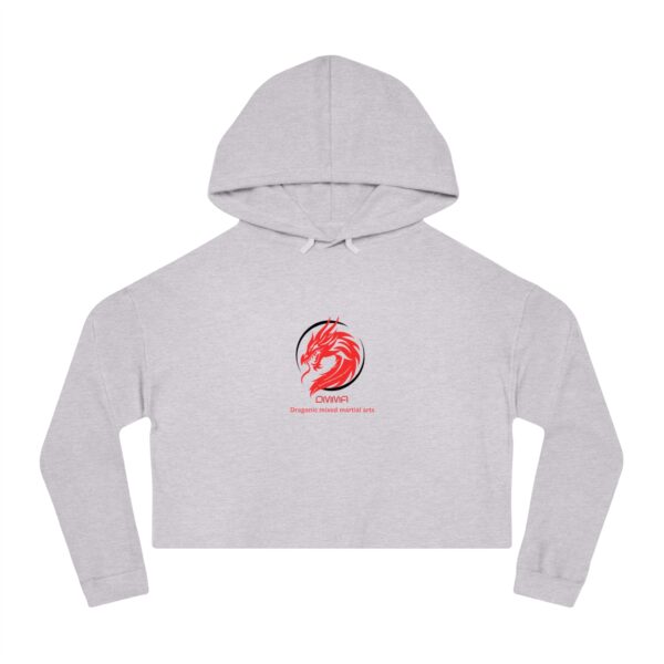 Women’s DMMA Cropped Hooded Sweatshirt - Image 22
