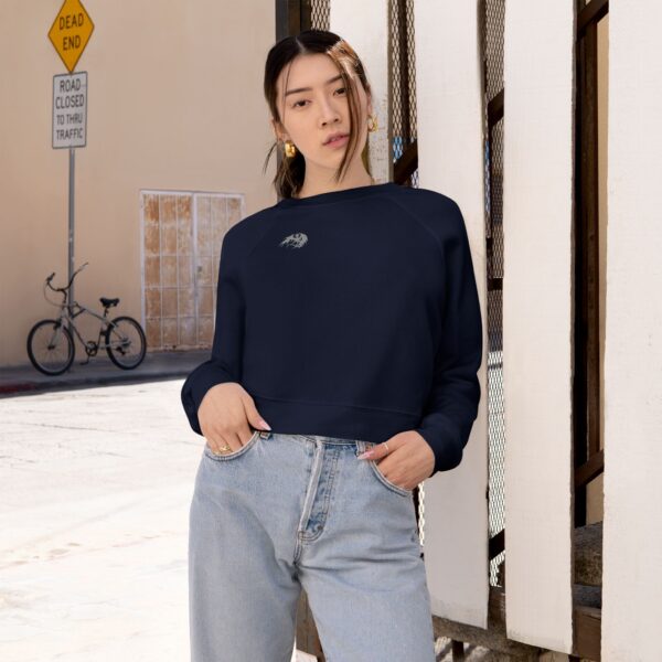 Women's DMMA Cropped Fleece Pullover - Image 16