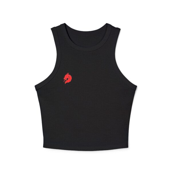 Women's DMMA Micro Rib Racer Tank Top - Image 5