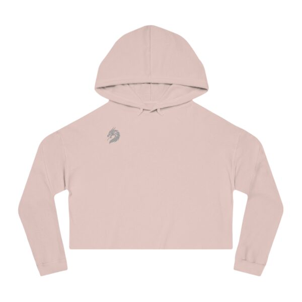 Women’s DMMA Cropped Hooded Sweatshirt - Image 4
