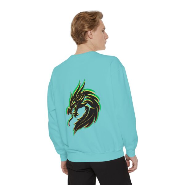 DMMA Dragon Unisex Garment-Dyed Sweatshirt - Image 24