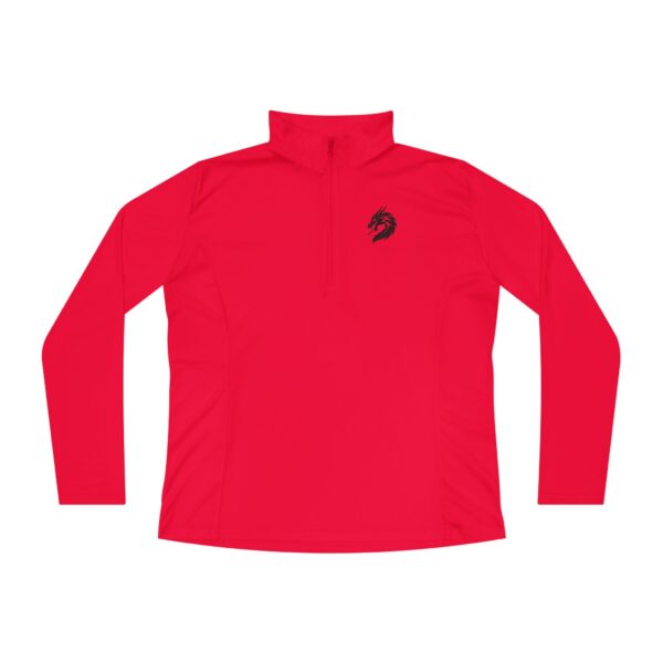 Ladies Quarter-Zip YQTS Pullover - Image 16