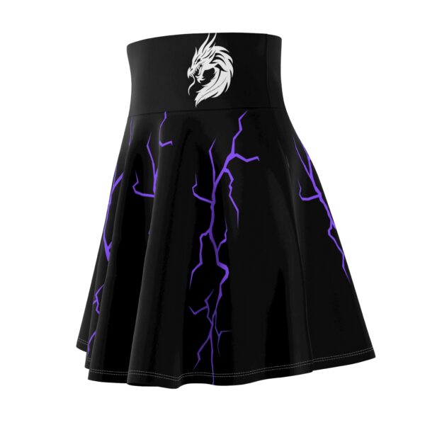 Women's DMMA Skater Skirt (BLACK) - Image 3