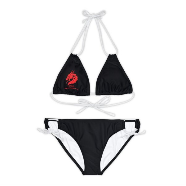 DMMA Strappy Bikini Set (AOP) - Image 2