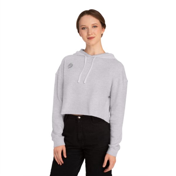 Women’s DMMA Cropped Hooded Sweatshirt - Image 24