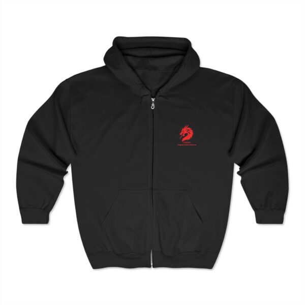 Unisex DMMA Heavy Blend™ Full Zip Hooded Sweatshirt - Image 2