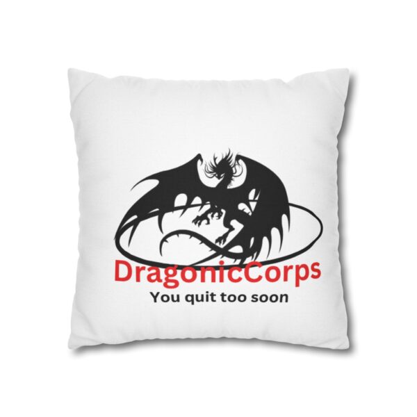 DMMA Spun Polyester Square Pillowcase - Image 7