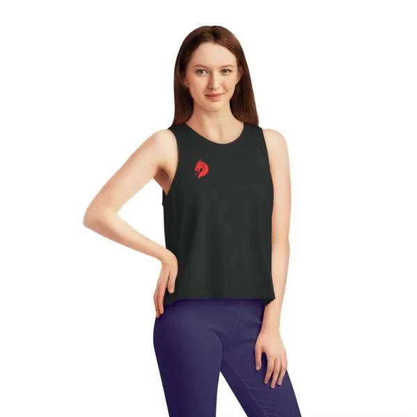 Women's DMMA Dancer Cropped Tank Top - Image 4