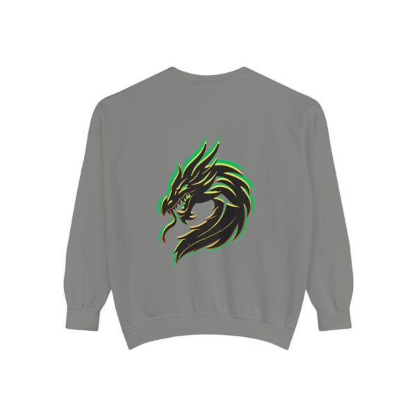 DMMA Dragon Unisex Garment-Dyed Sweatshirt - Image 18