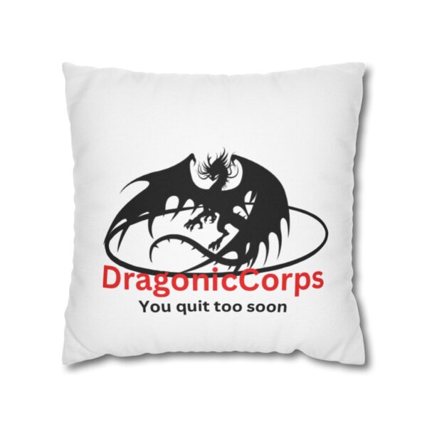 DMMA Spun Polyester Square Pillowcase - Image 9