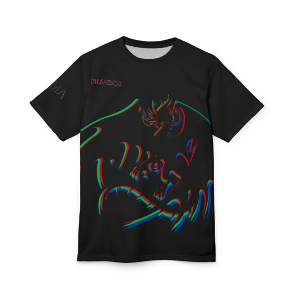 Unisex DMMA Dragon Cut & Sew Tee (AOP) - Image 2