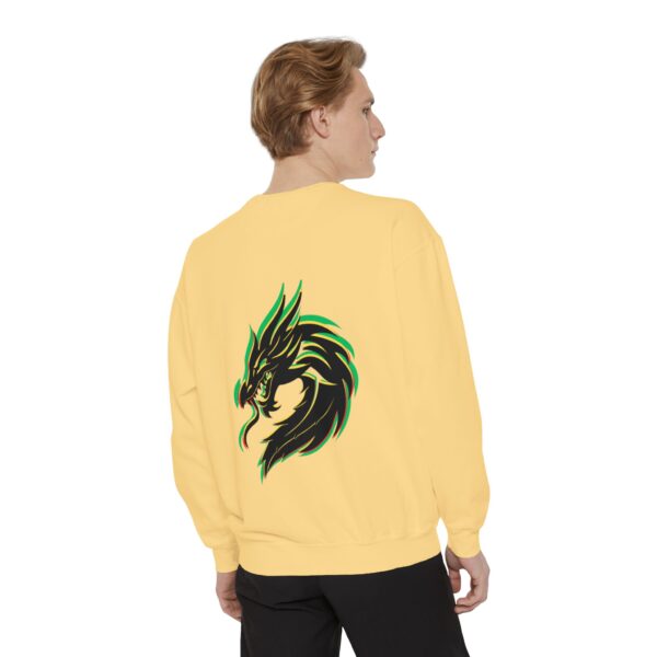DMMA Dragon Unisex Garment-Dyed Sweatshirt - Image 12