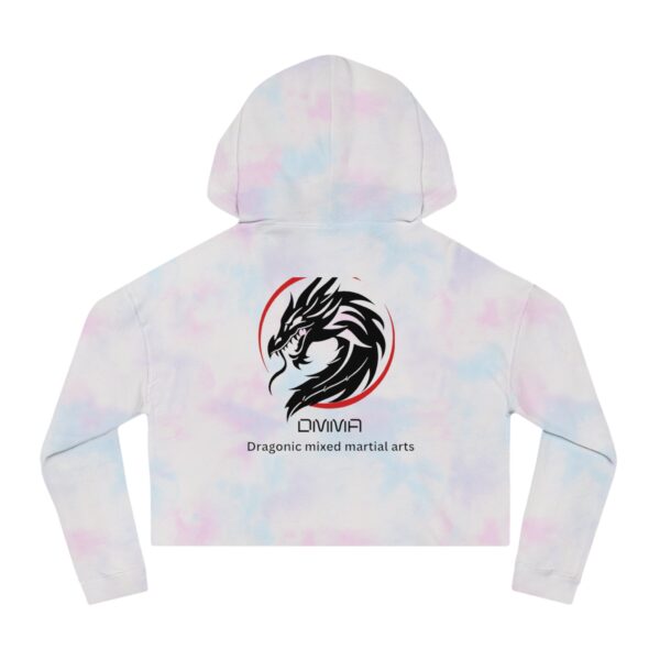 Women’s DMMA Cropped Hooded Sweatshirt - Image 14