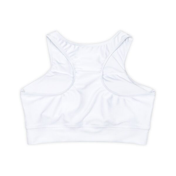 DMMA Fully Lined, Padded Sports Bra (AOP) - Image 3
