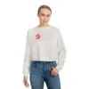 Women's DMMA Cropped Fleece Pullover - Image 7