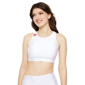 DMMA Fully Lined, Padded Sports Bra (AOP)