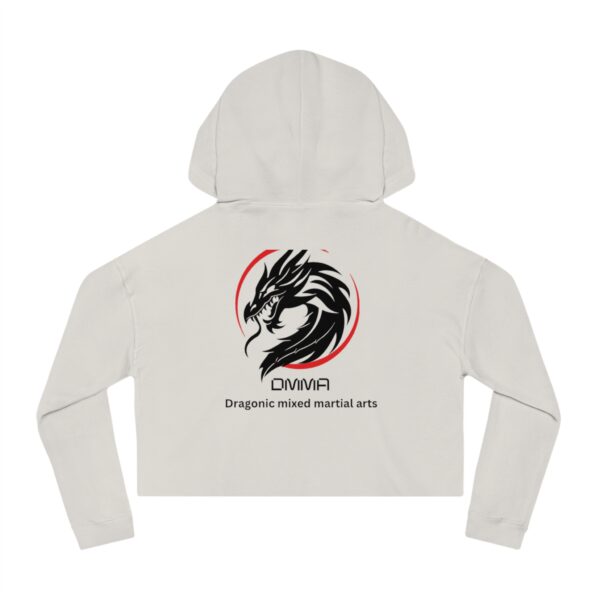 Women’s DMMA Cropped Hooded Sweatshirt - Image 8