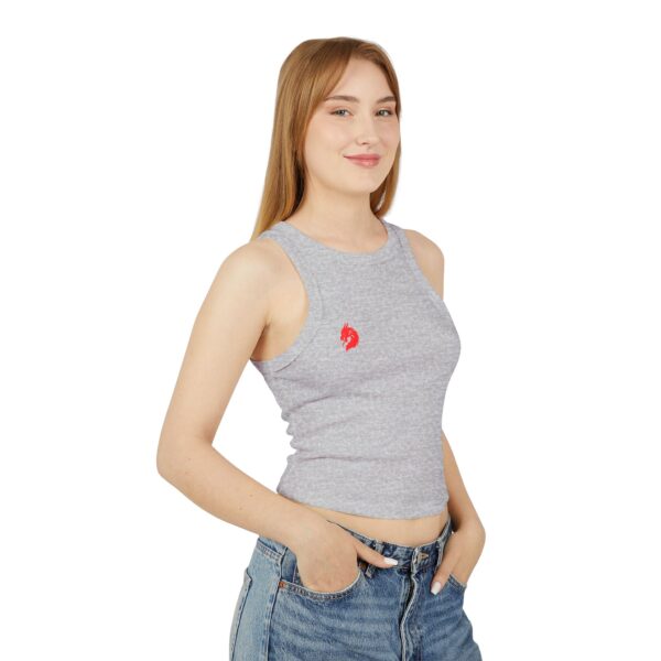 Women's DMMA Micro Rib Racer Tank Top - Image 19