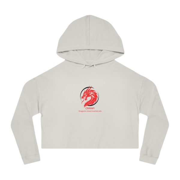Women’s DMMA Cropped Hooded Sweatshirt - Image 19