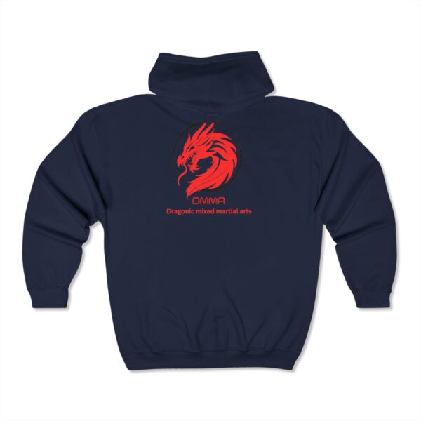 Unisex DMMA Heavy Blend™ Full Zip Hooded Sweatshirt - Image 6
