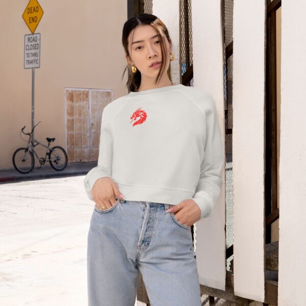 Women's DMMA Cropped Fleece Pullover - Image 8