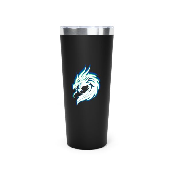 DMMA Copper Vacuum Insulated Tumbler, 22oz - Image 9
