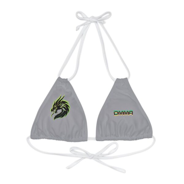 Strappy DMMA Triangle Bikini Top (AOP) - Image 2