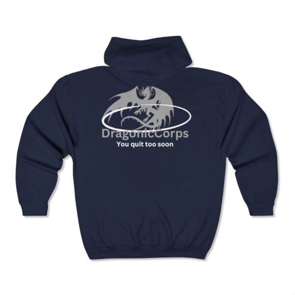 Unisex DMMA Heavy Blend™ Full Zip Hooded Sweatshirt - Image 8