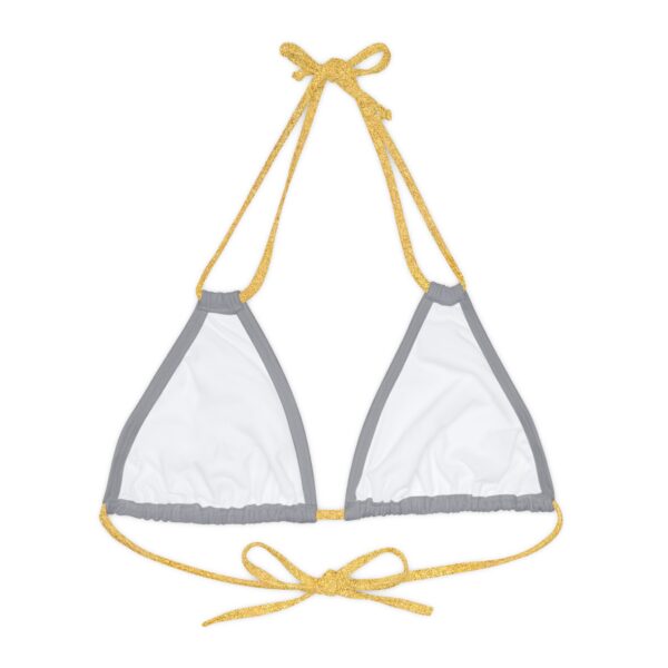 Strappy DMMA Triangle Bikini Top (AOP) - Image 10