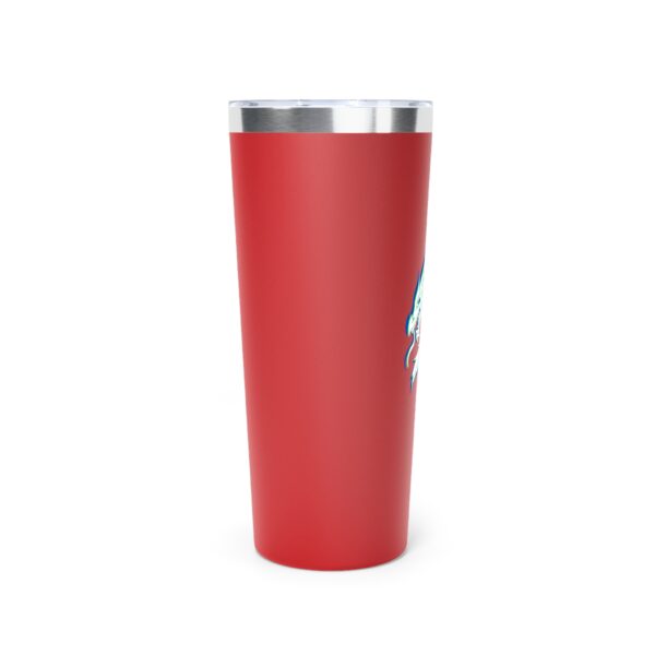DMMA Copper Vacuum Insulated Tumbler, 22oz - Image 7