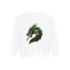 DMMA Dragon Unisex Garment-Dyed Sweatshirt - Image 3