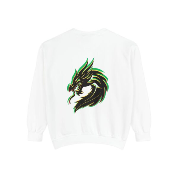 DMMA Dragon Unisex Garment-Dyed Sweatshirt - Image 3
