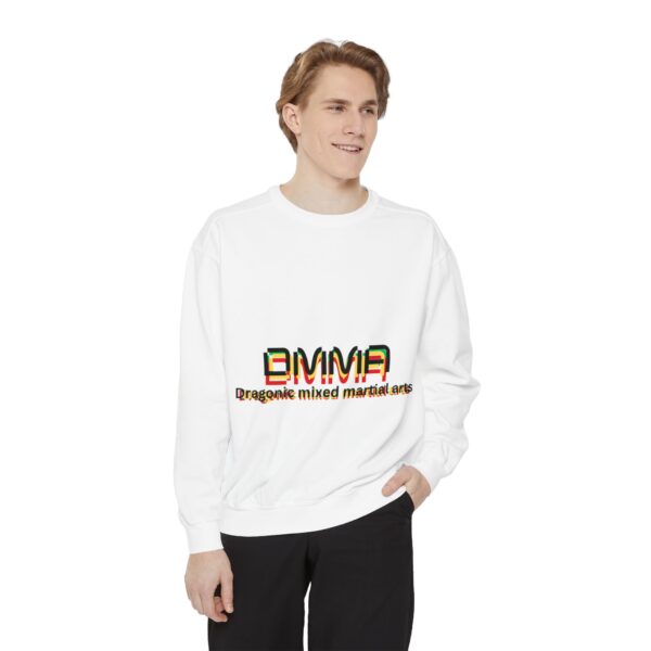 DMMA Dragon Unisex Garment-Dyed Sweatshirt - Image 4